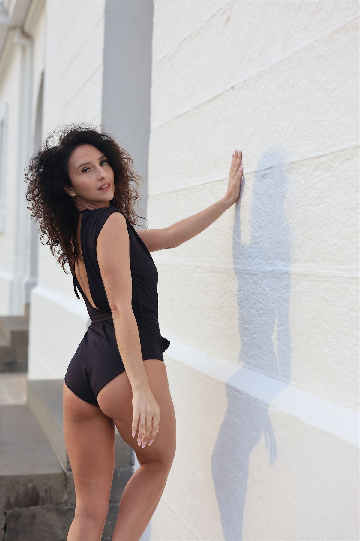 KOLINDA One Piece Swimsuit — Black