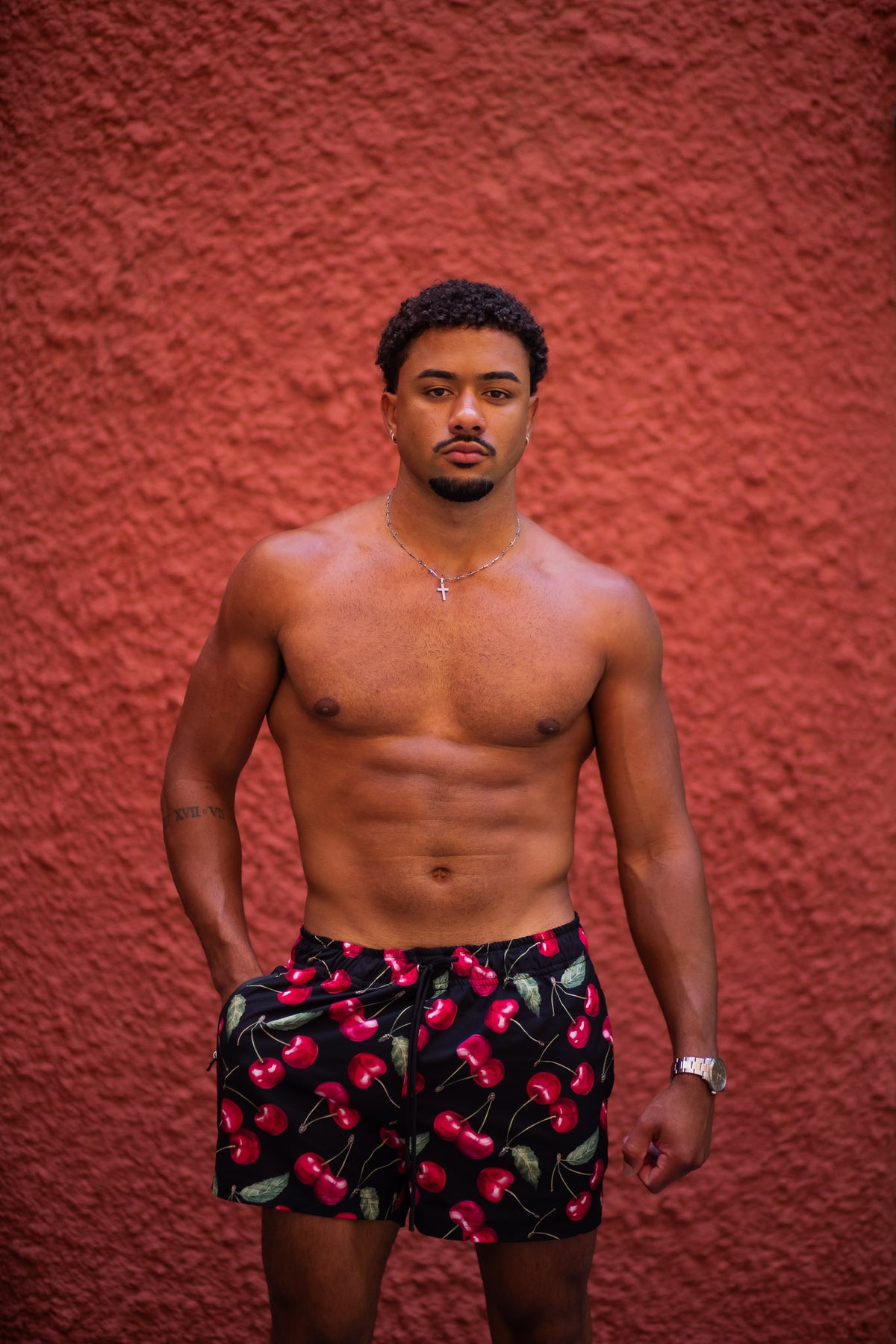 VIŠNJA Mens Premium Swim Shorts