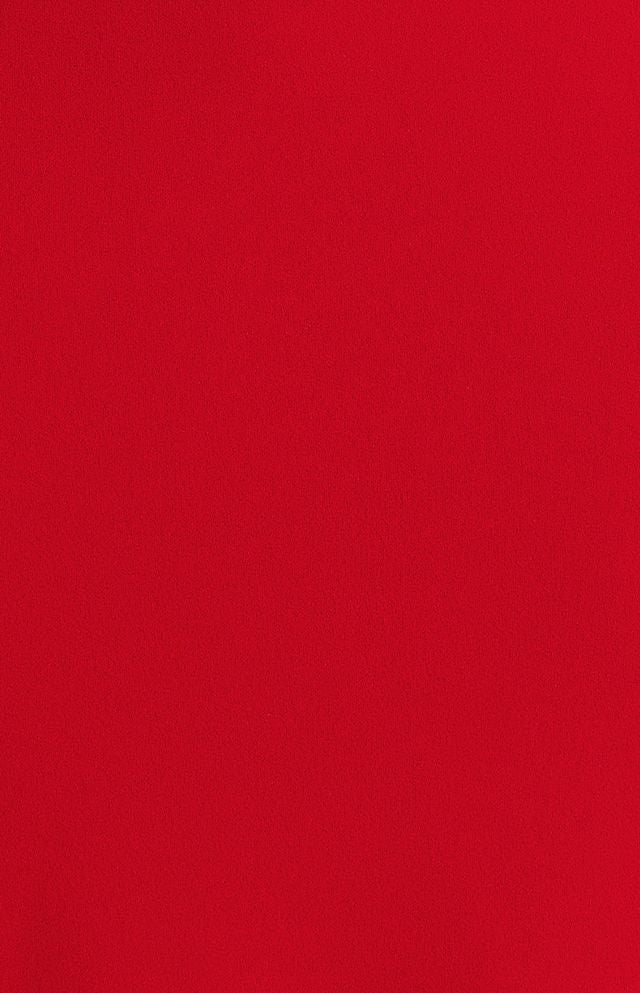VALENTINA One Shoulder Midi Dress – Red