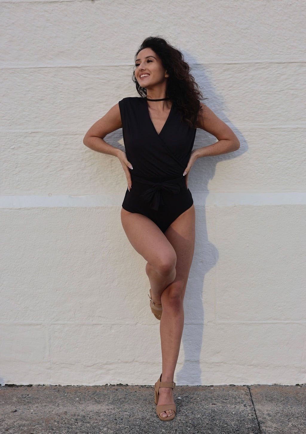 KOLINDA One Piece Swimsuit — Black