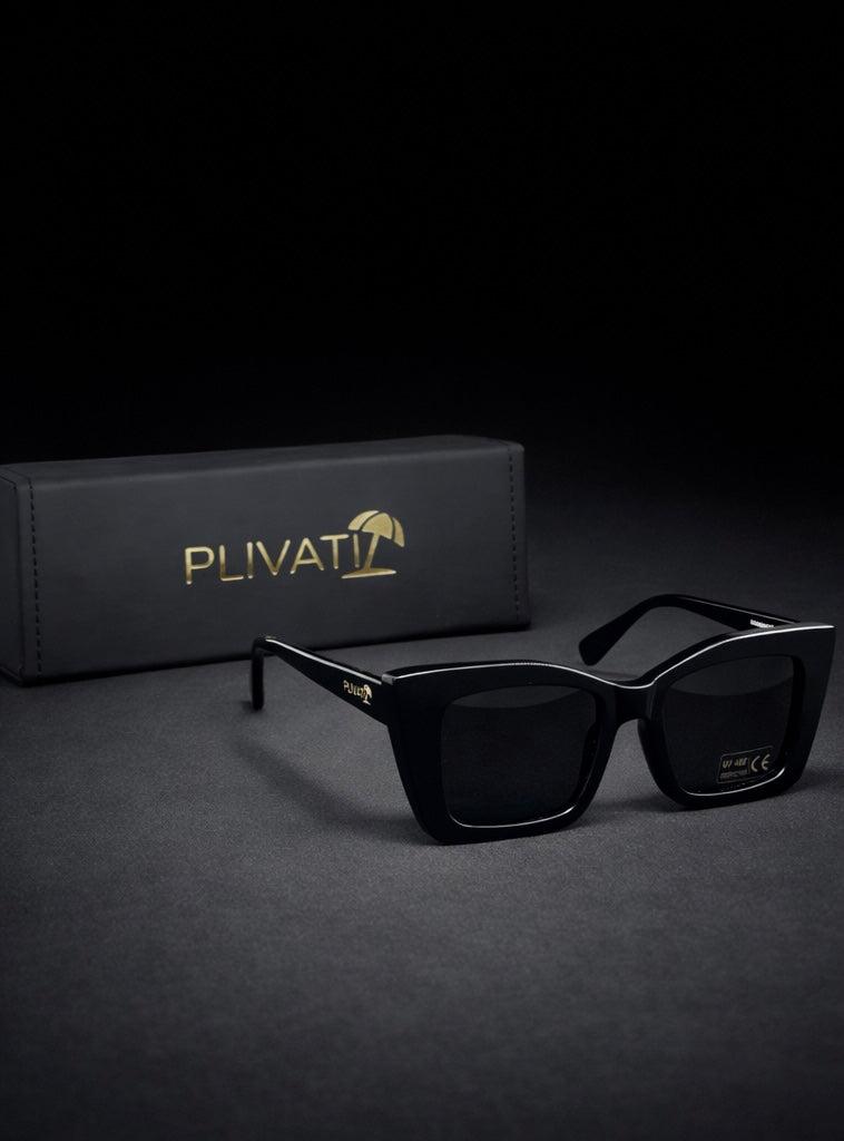 TIHANA Sunglasses — Bold Black