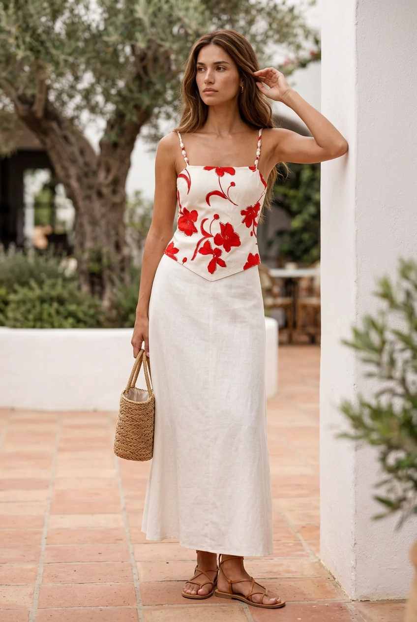 ROSALIA Cami Resort Top