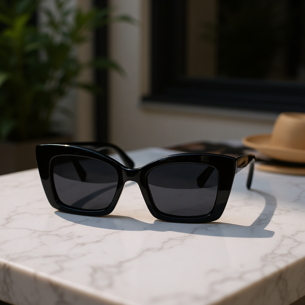 TIHANA Sunglasses — Bold Black
