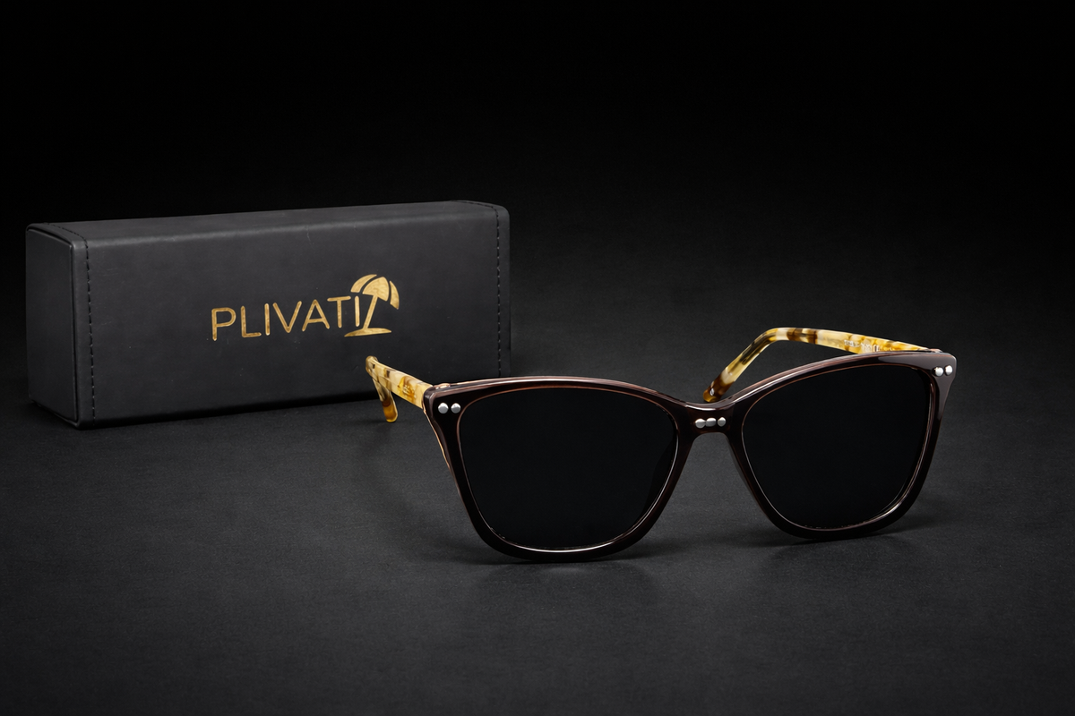 BONITA Magnetic Sunglasses — Golden Torte