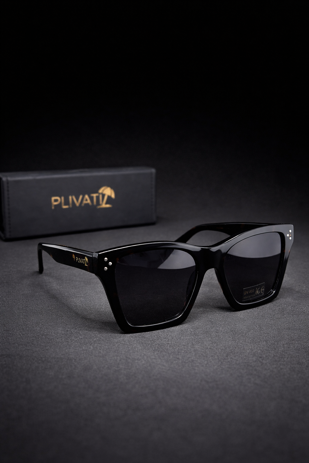 XENA Sunglasses — Classic Black