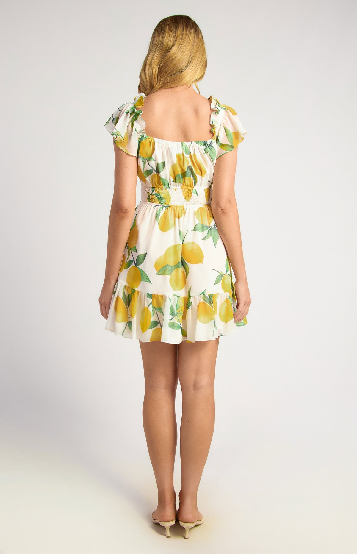SORRENTO Lemon Mini Dress