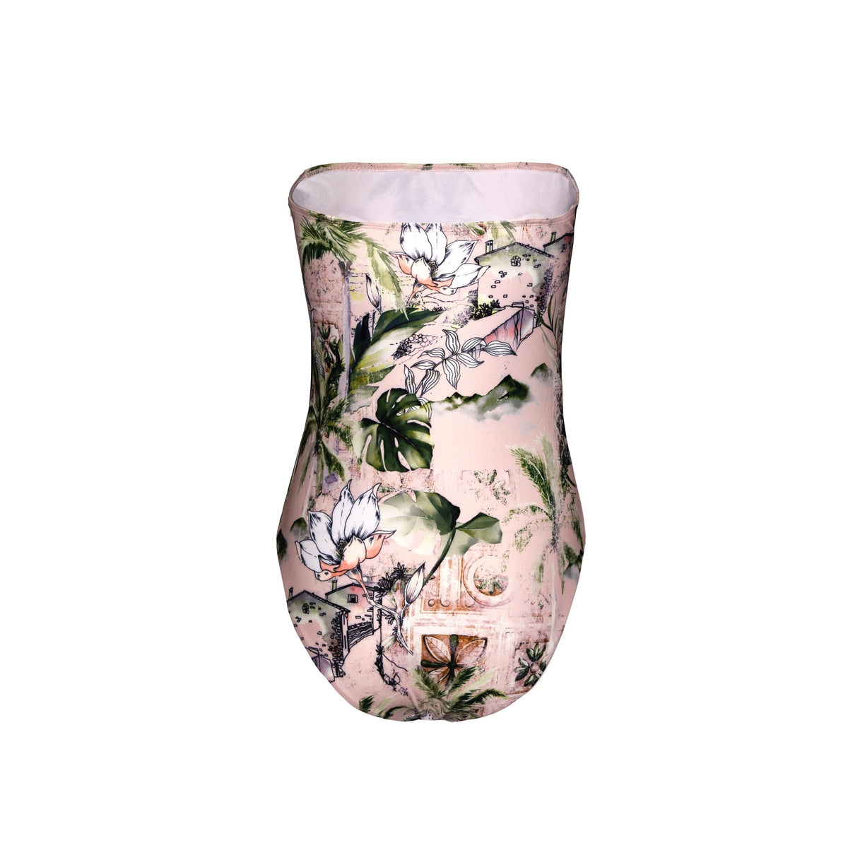 Selo print one piece swimsuit, MAIA style