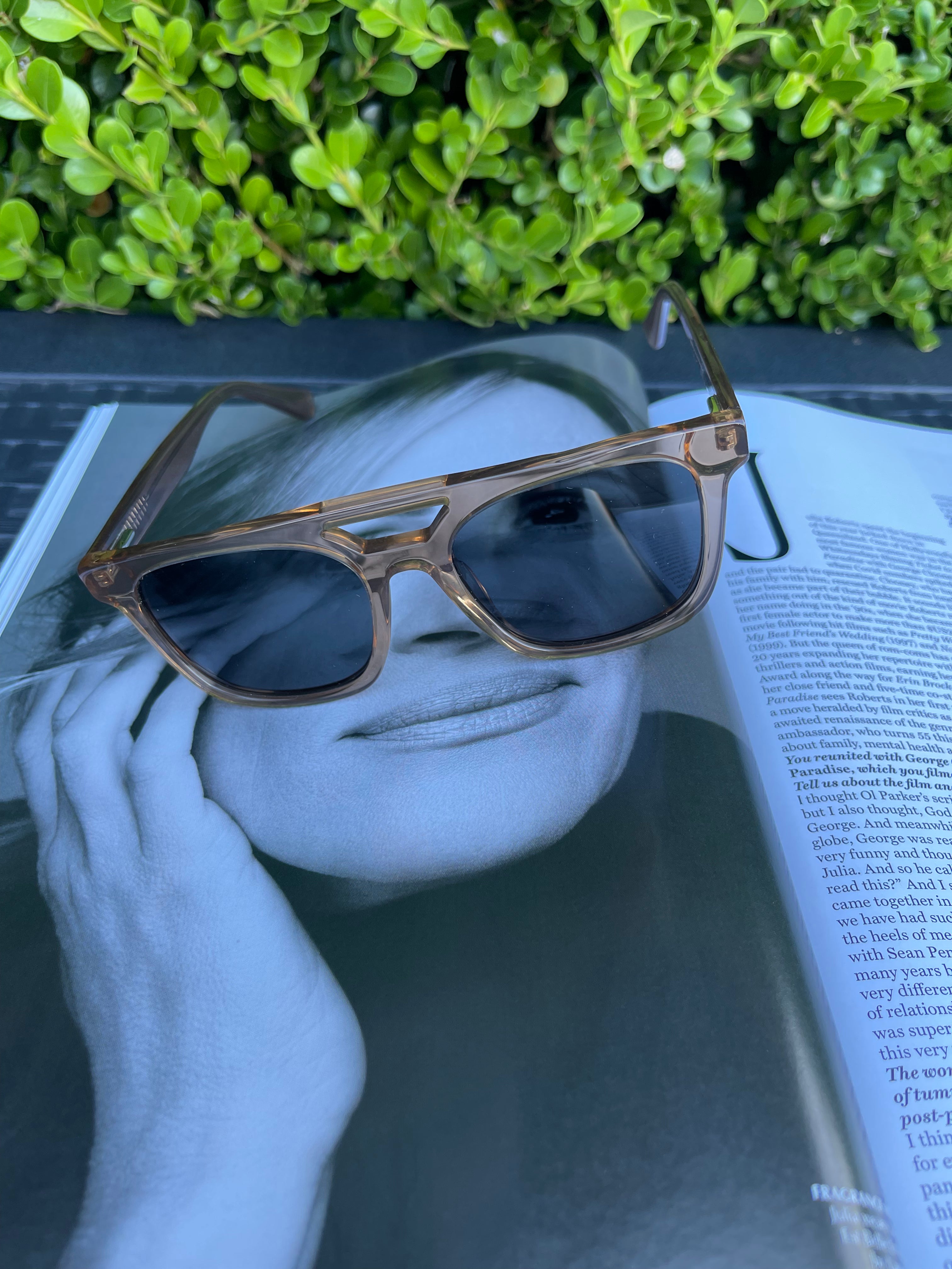 FREYA Sunglasses — Cafe Latte