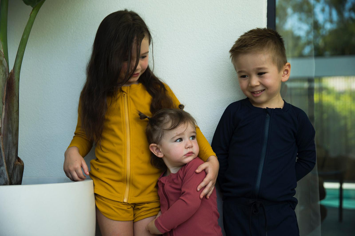 MUSTARD Kids Swim Trunk Shorts