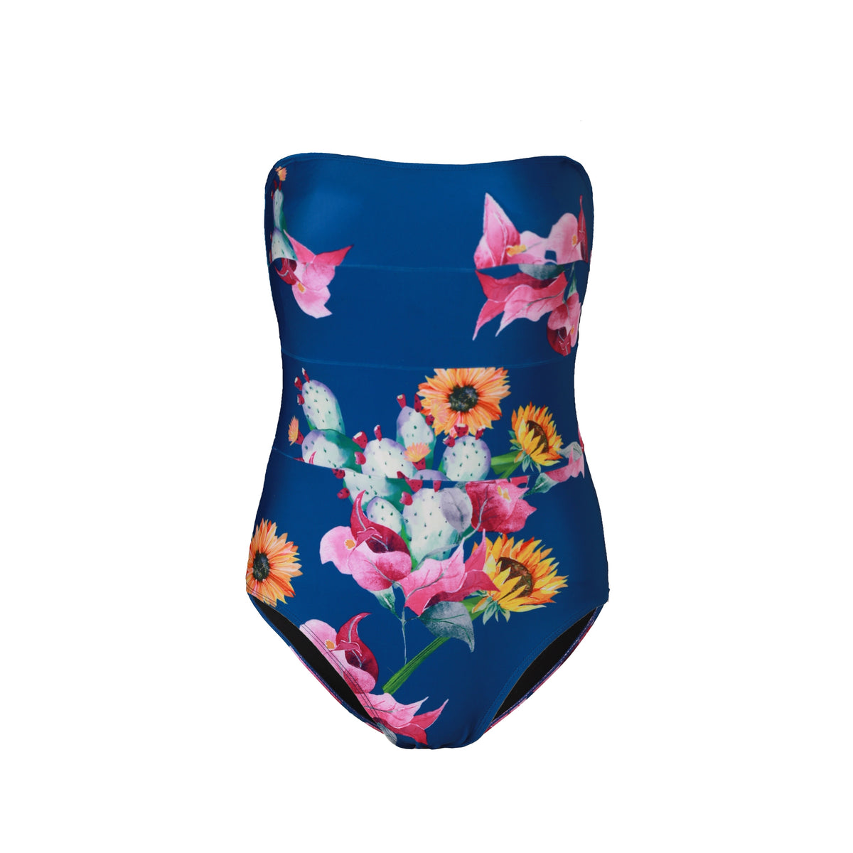PLIVATI MAIA one piece swimsuit in Fleur floral print