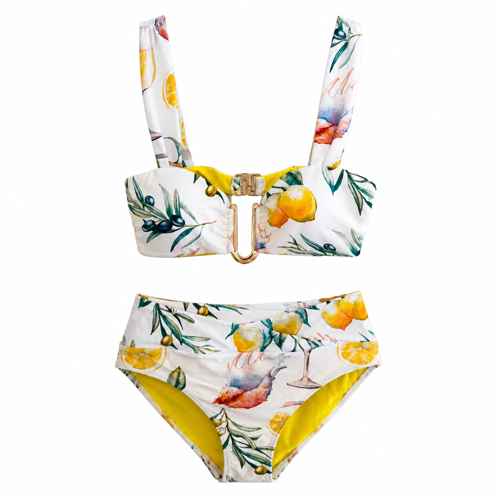 MARCELLA Bikini Top — Adriatic