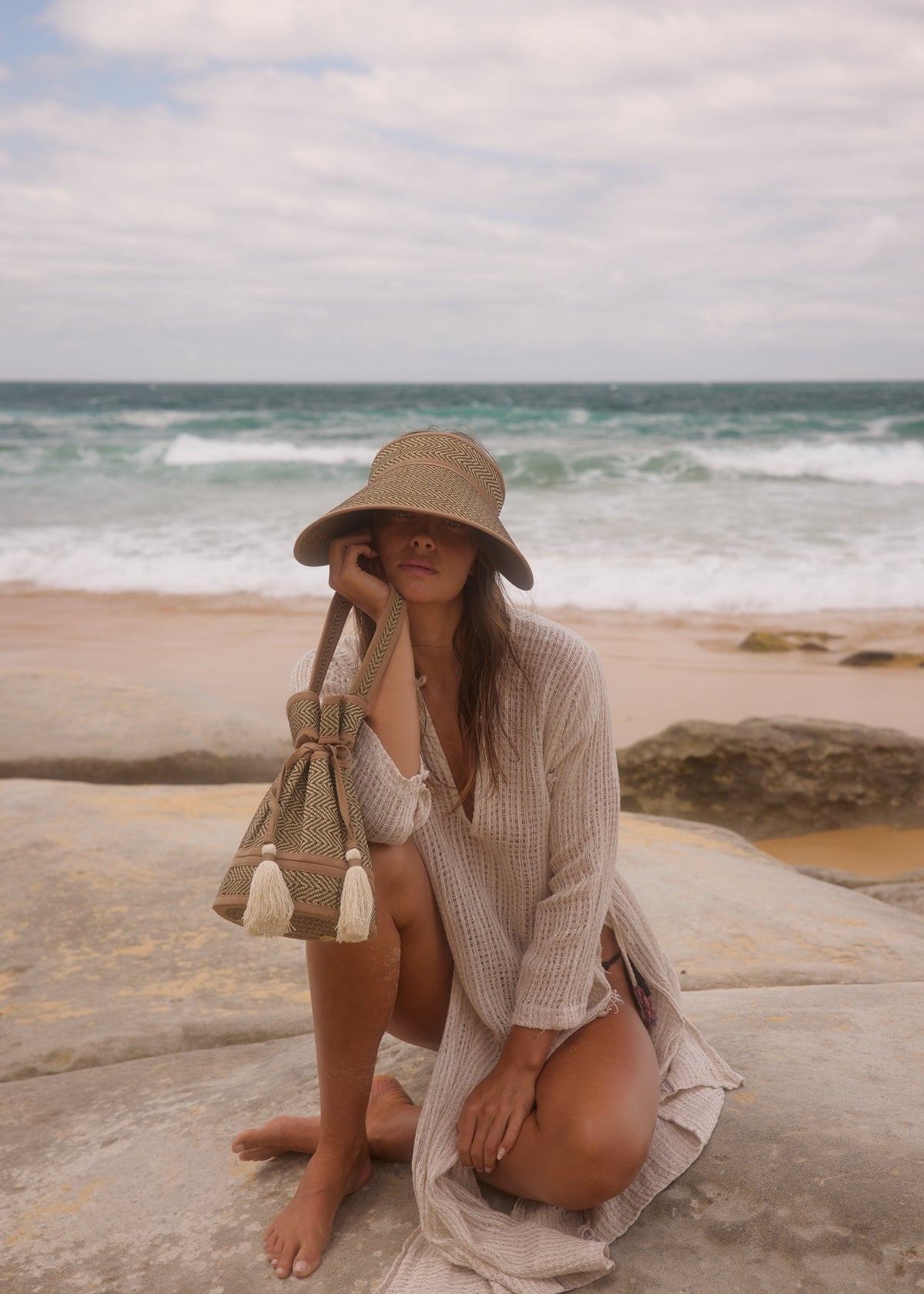Surfers Paradise Sunshine Sun Visor Maxi