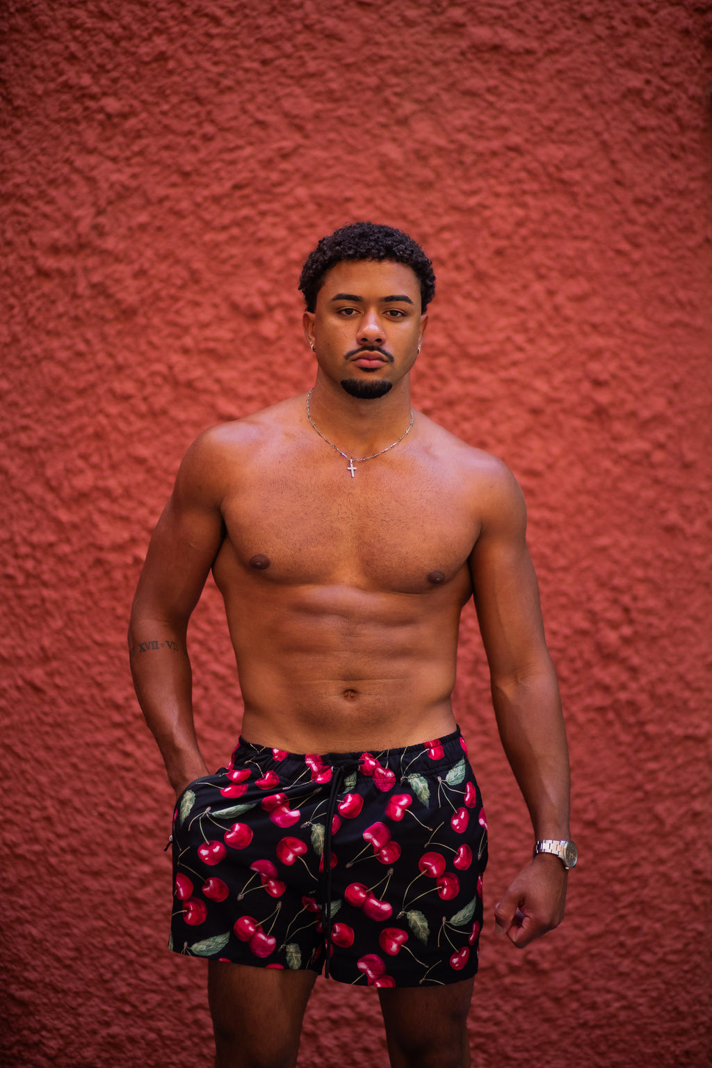VIŠNJA Mens Premium Swim Shorts