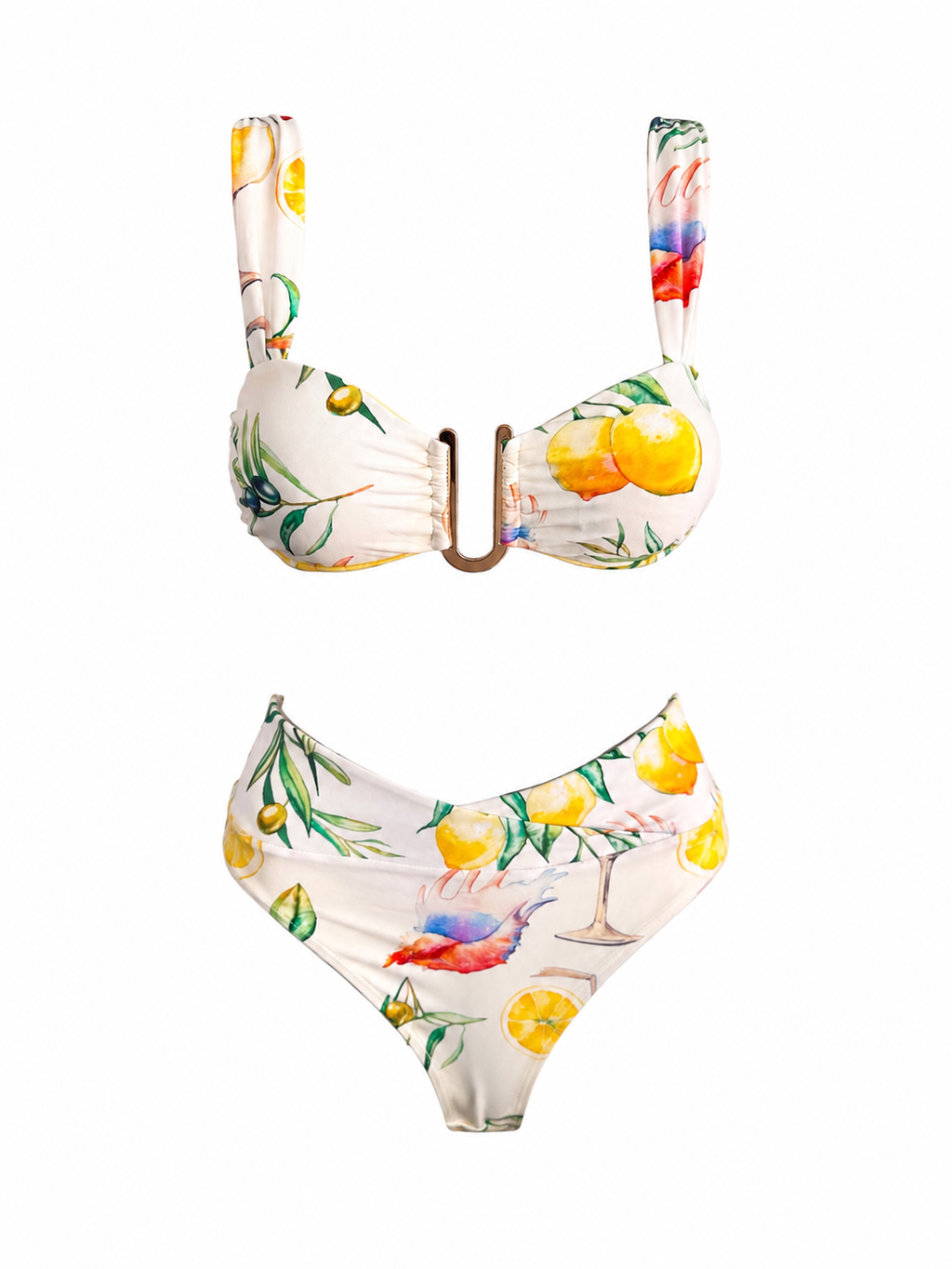 MARCELLA Bikini Top — Adriatic