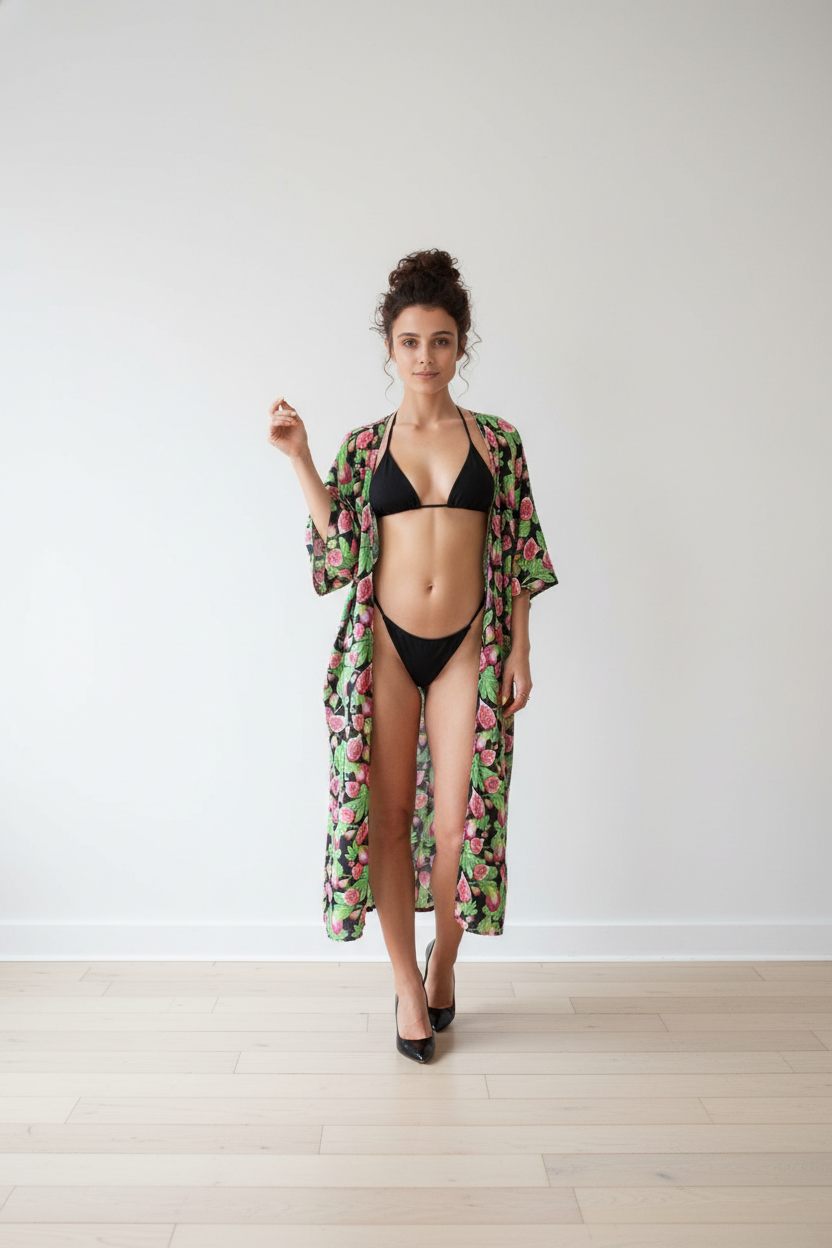 MIA 'BLACK’ String Triangle - Bra Style Bikini Top