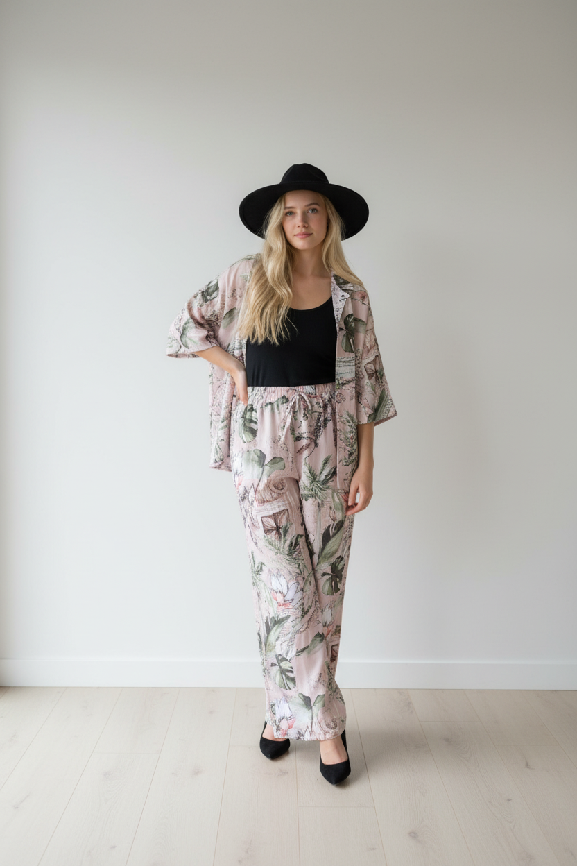 GIULIANA Selo Button Up Top