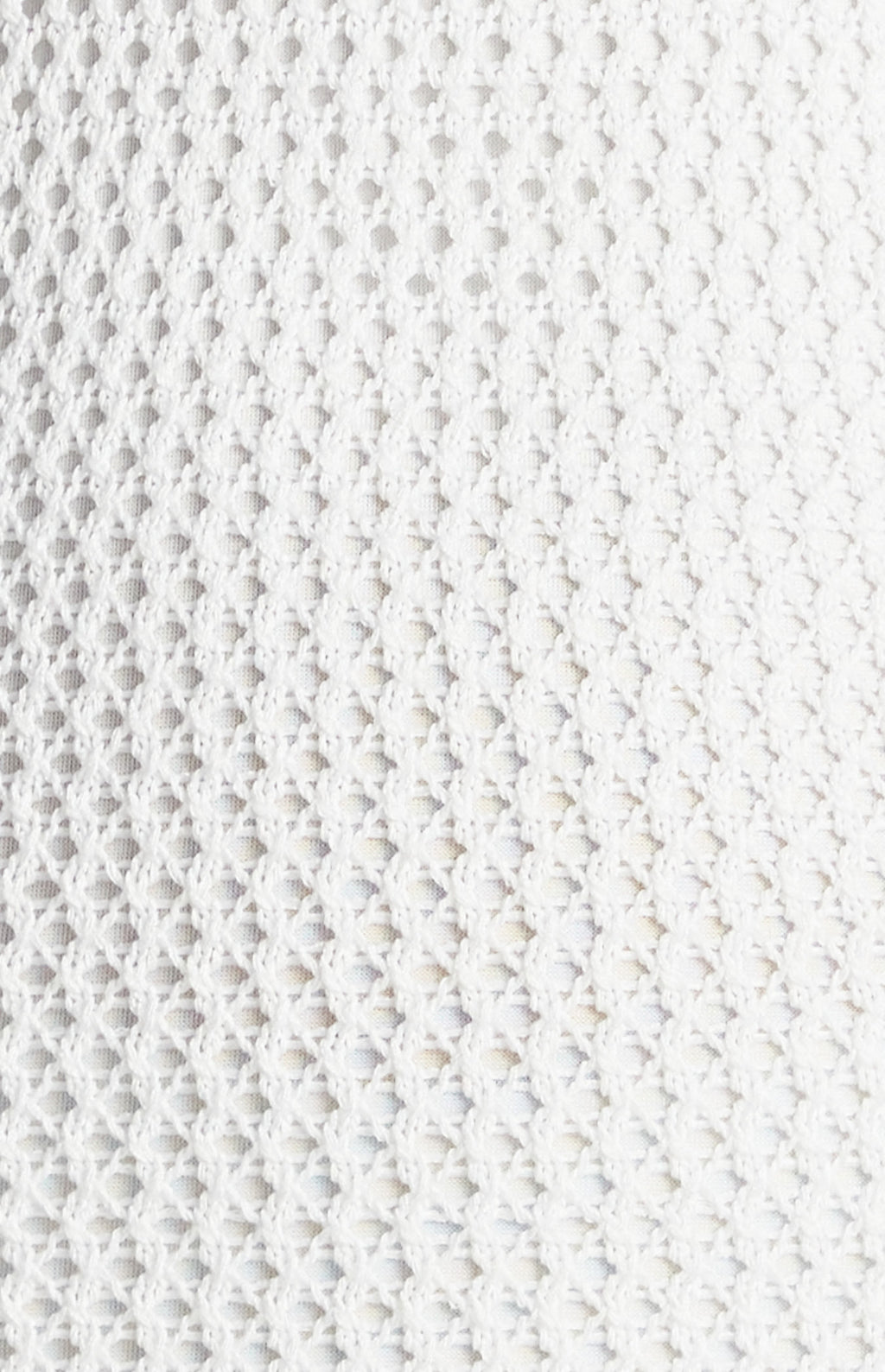 ALEXA - Crochet Knit Midi Dress - WHITE