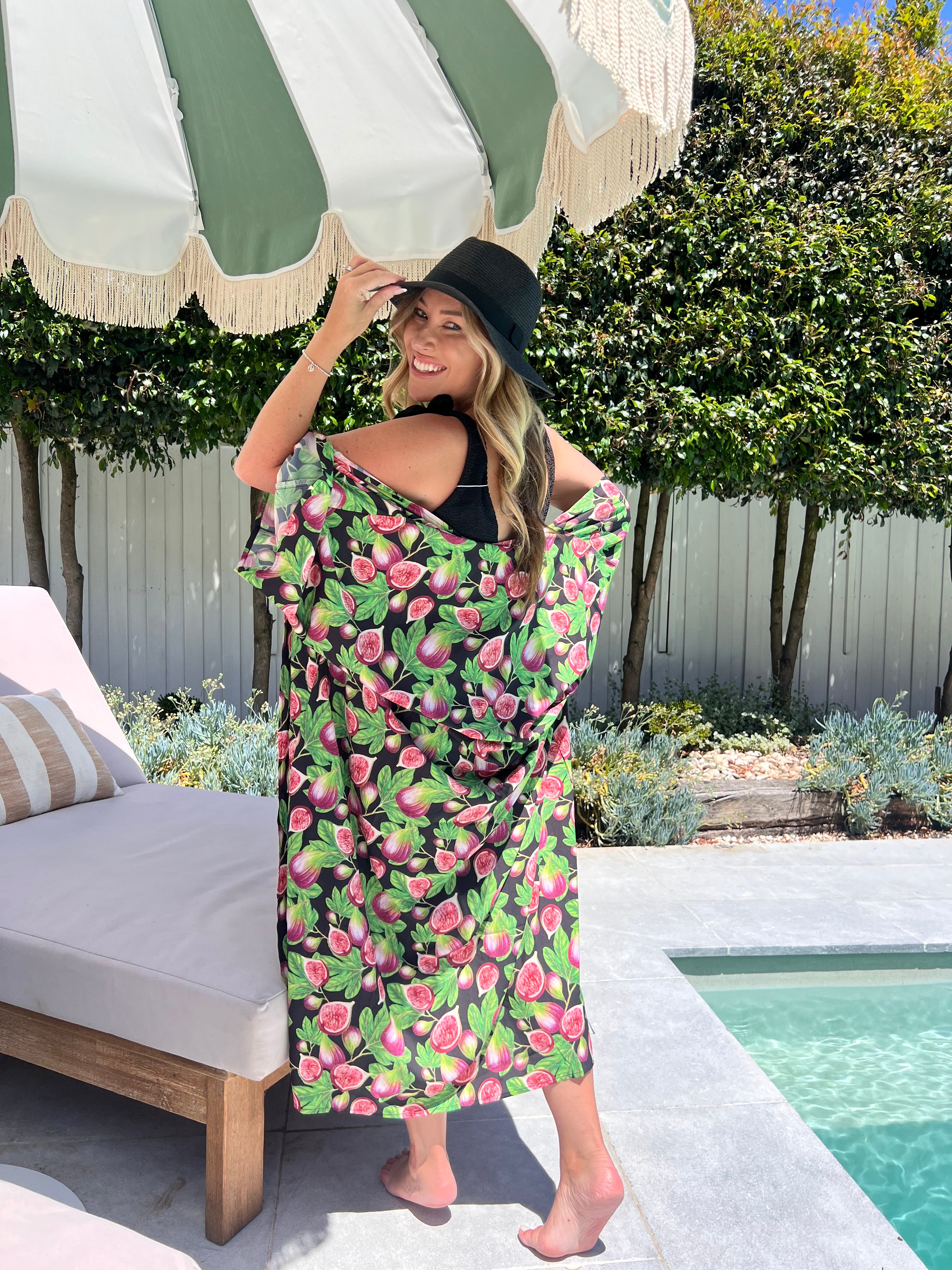 SARINA - Soft Kimono Robe - FIGS