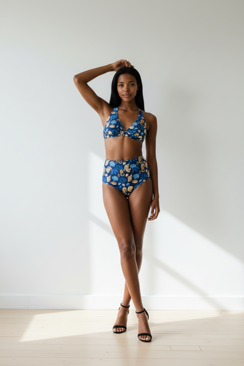 (PRE-ORDER) ADA - Mid Waist Bikini Bottoms - ČIOVO