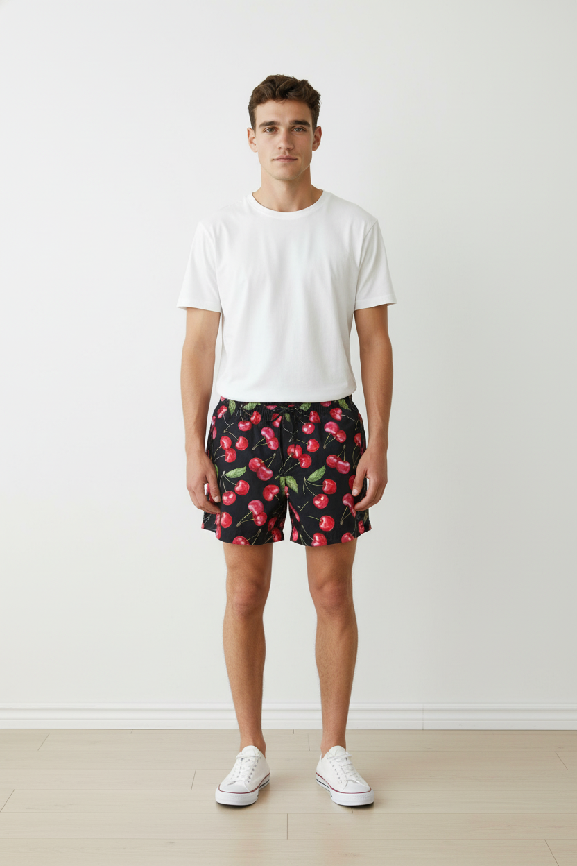 VIŠNJA Mens Premium Swim Shorts