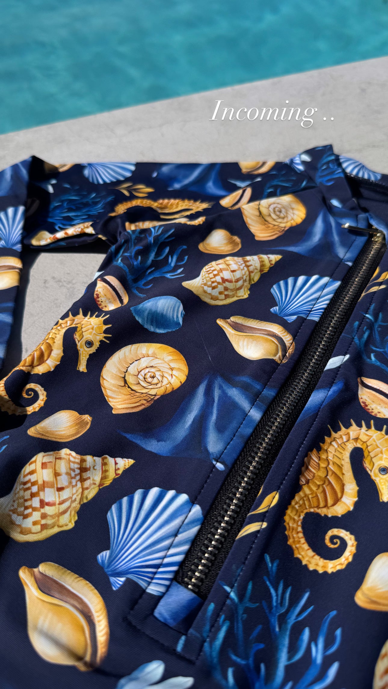 (Pre-Order) Mini LANA - ČIOVO One Piece Girls Long Sleeve Swimsuit