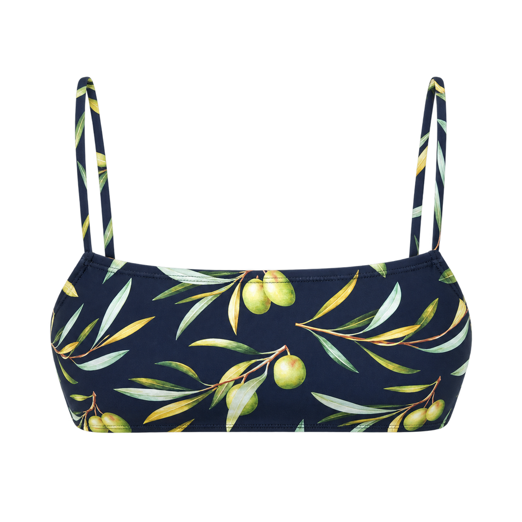 BELLE Bralette Bikini Top — Maslina