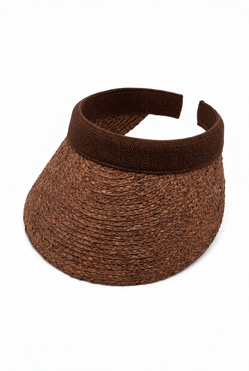 LOULOU Raffia Visor - PLIVATI