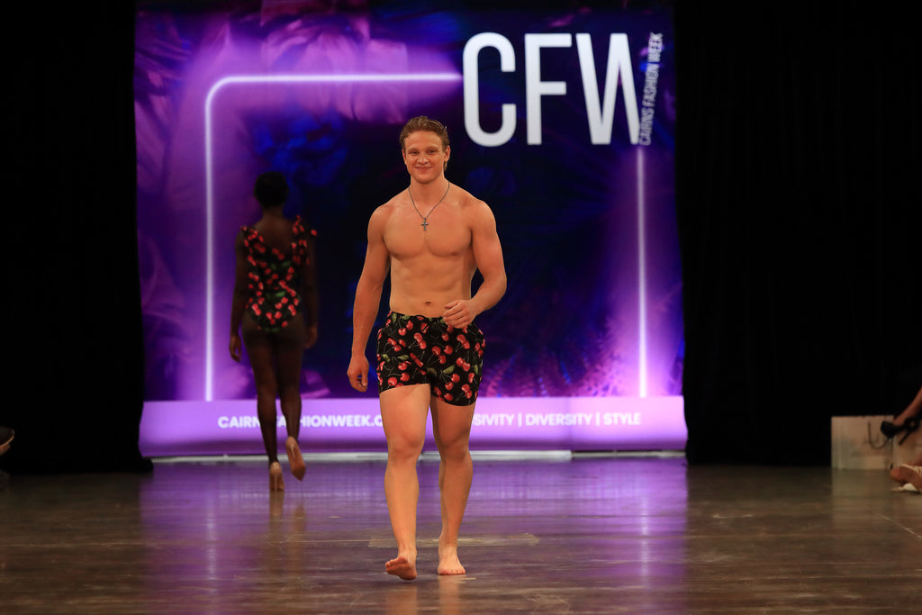 VIŠNJA Mens Premium Swim Shorts