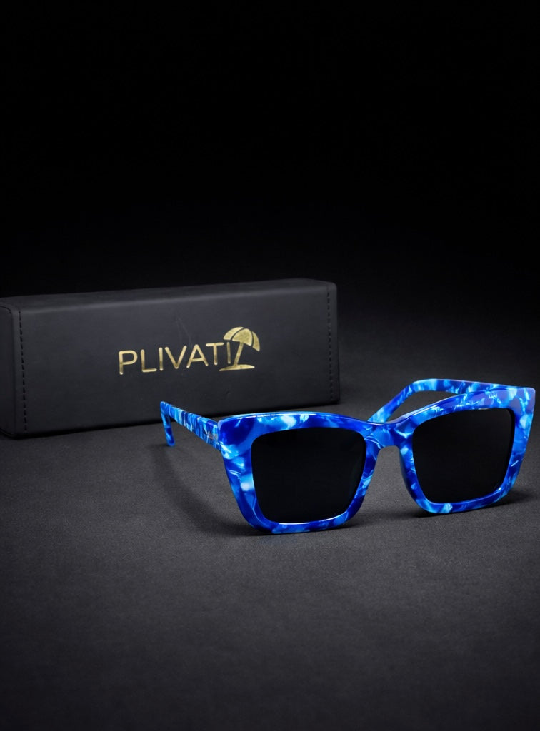 TIHANA Sunglasses — Ocean Blue