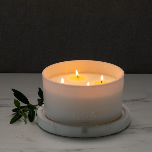 Extra Large 4 Wick Soy Wax Candle - Vanilla Bean & Passionfruit