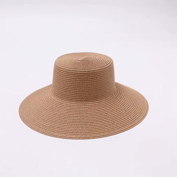ANA Wide Brim Straw Hat — by PLIVATI