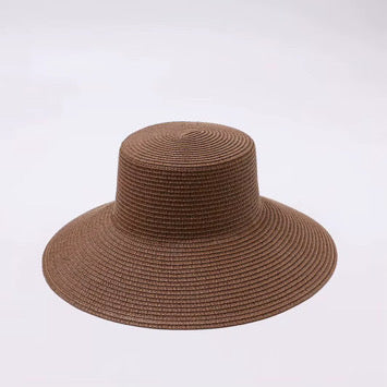 ANA Wide Brim Straw Hat — by PLIVATI