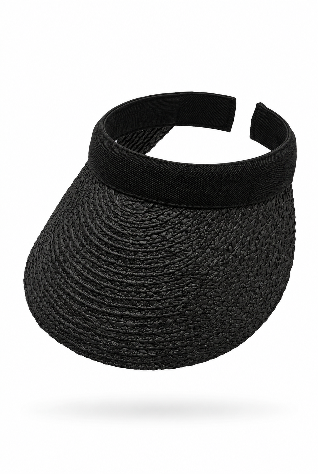 LOULOU Raffia Visor - PLIVATI