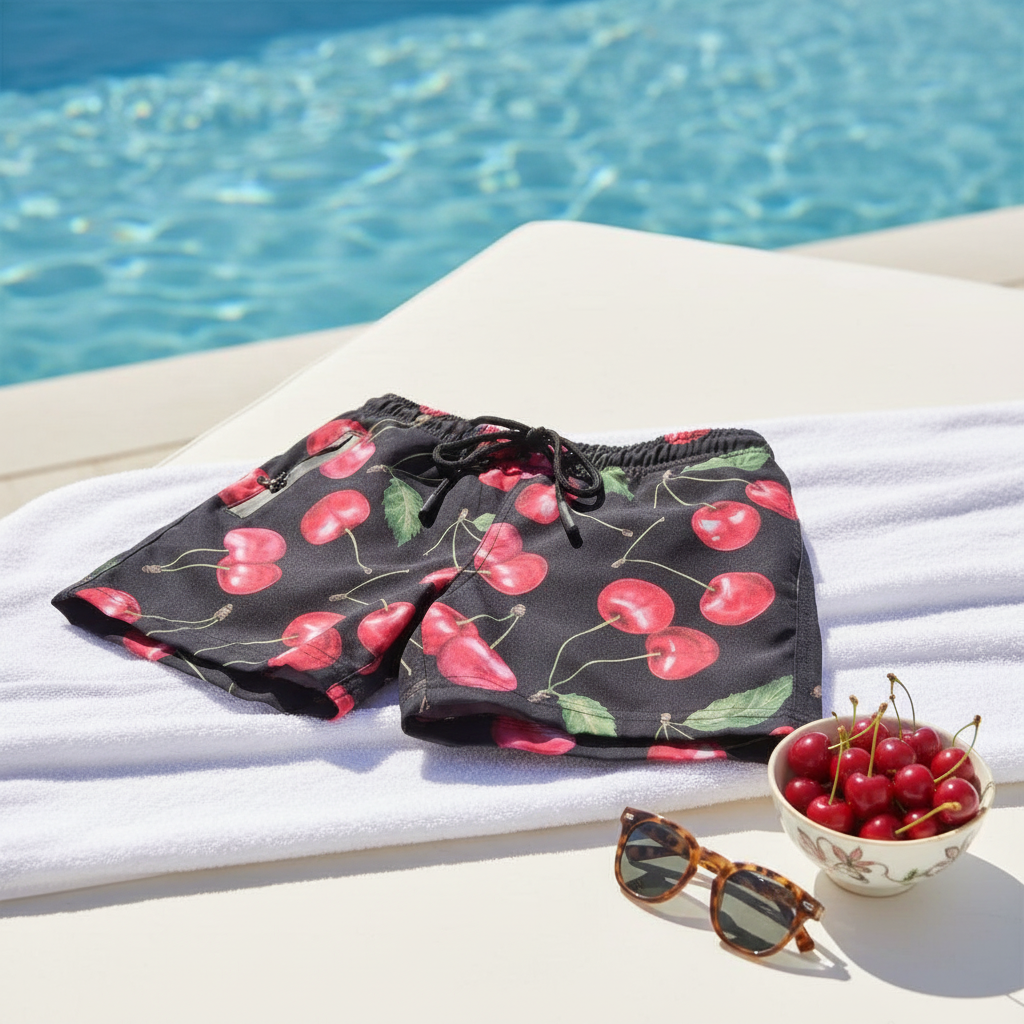 (Pre-order) VIŠNJA Boys Premium Swim Shorts