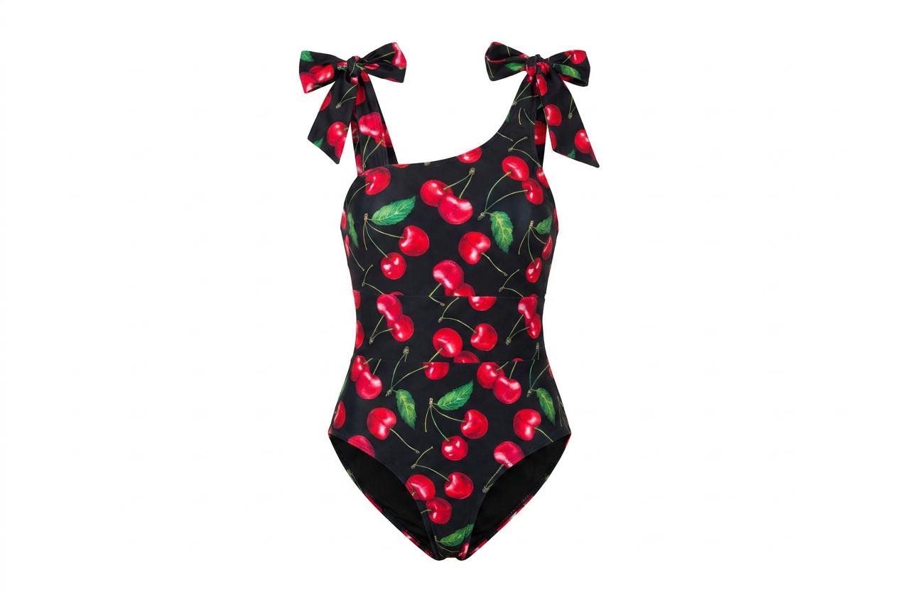 DIJANA - VIŠNJA One Piece Swimsuit