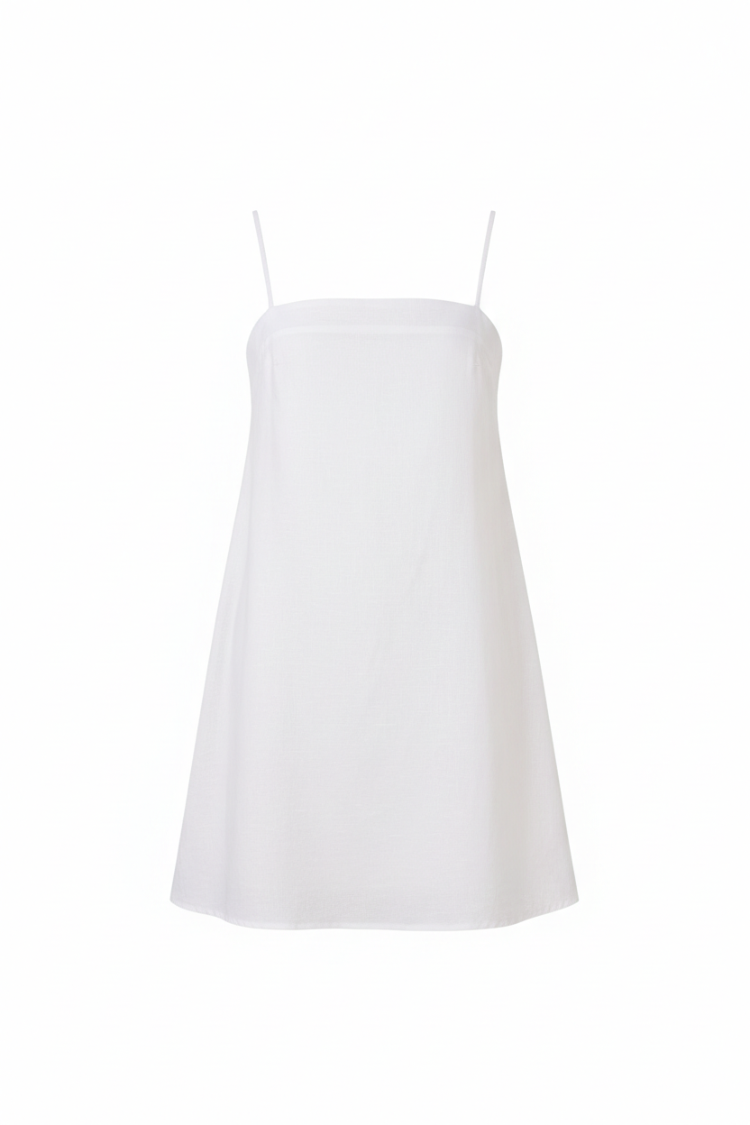 SIERRA Mini Dress — White