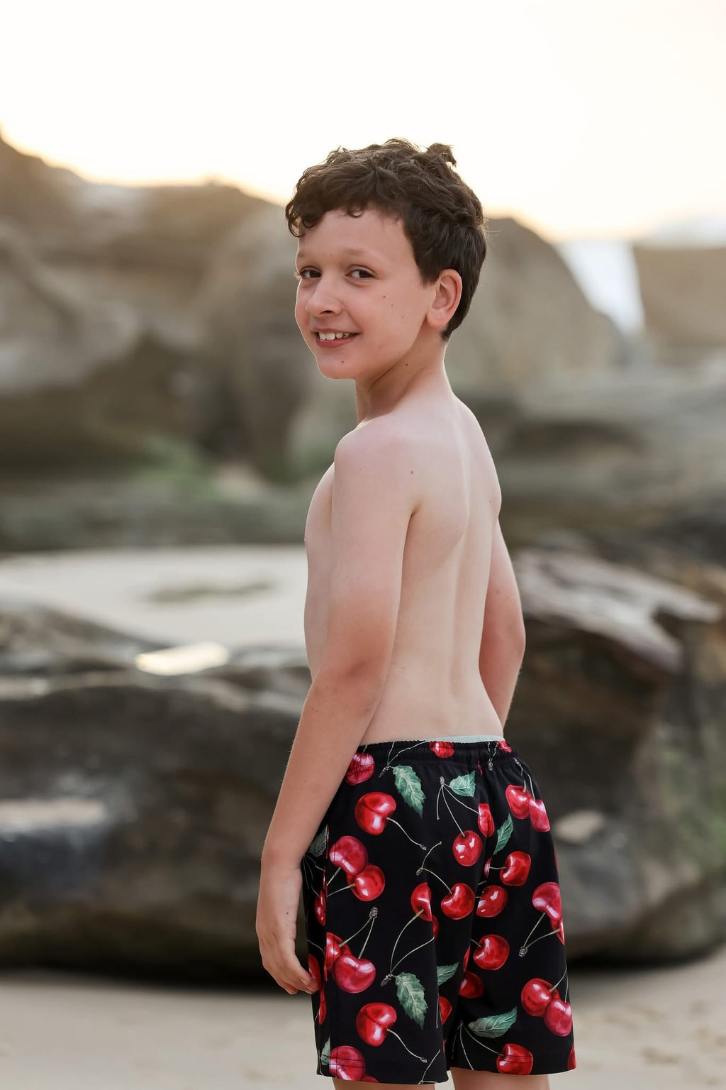 VIŠNJA Boys Premium Swim Shorts
