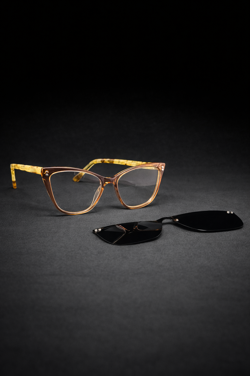 BONITA Magnetic Sunglasses GOLDEN TORTE