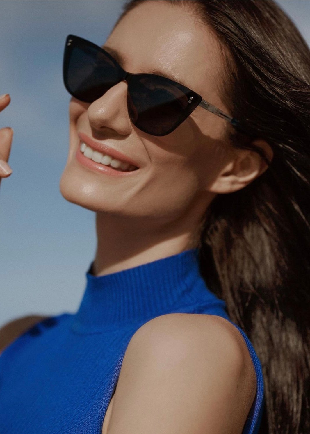 BONITA Magnetic Sunglasses BLUE