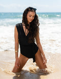 KOLINDA One Piece Swimsuit - Reimagined Black