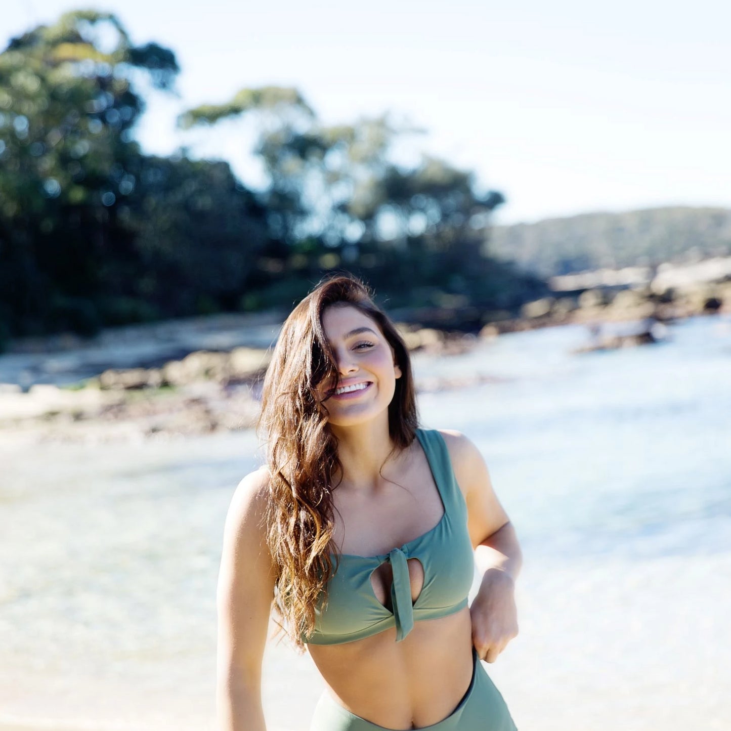 ATHENA 'Sage' Bikini Top - PLIVATI Swimwear
