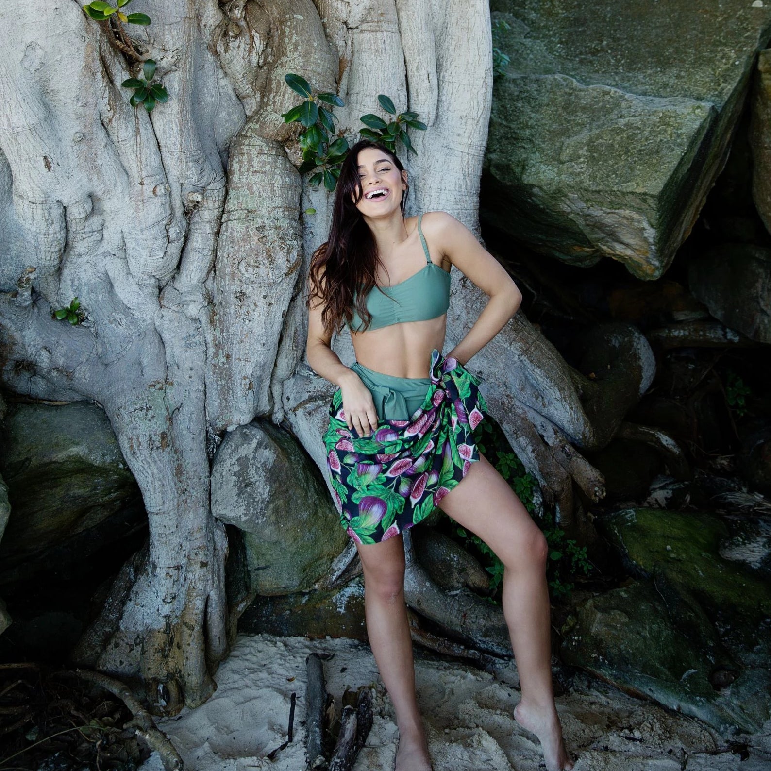 ROSA 'Figs’ Sarong - PLIVATI