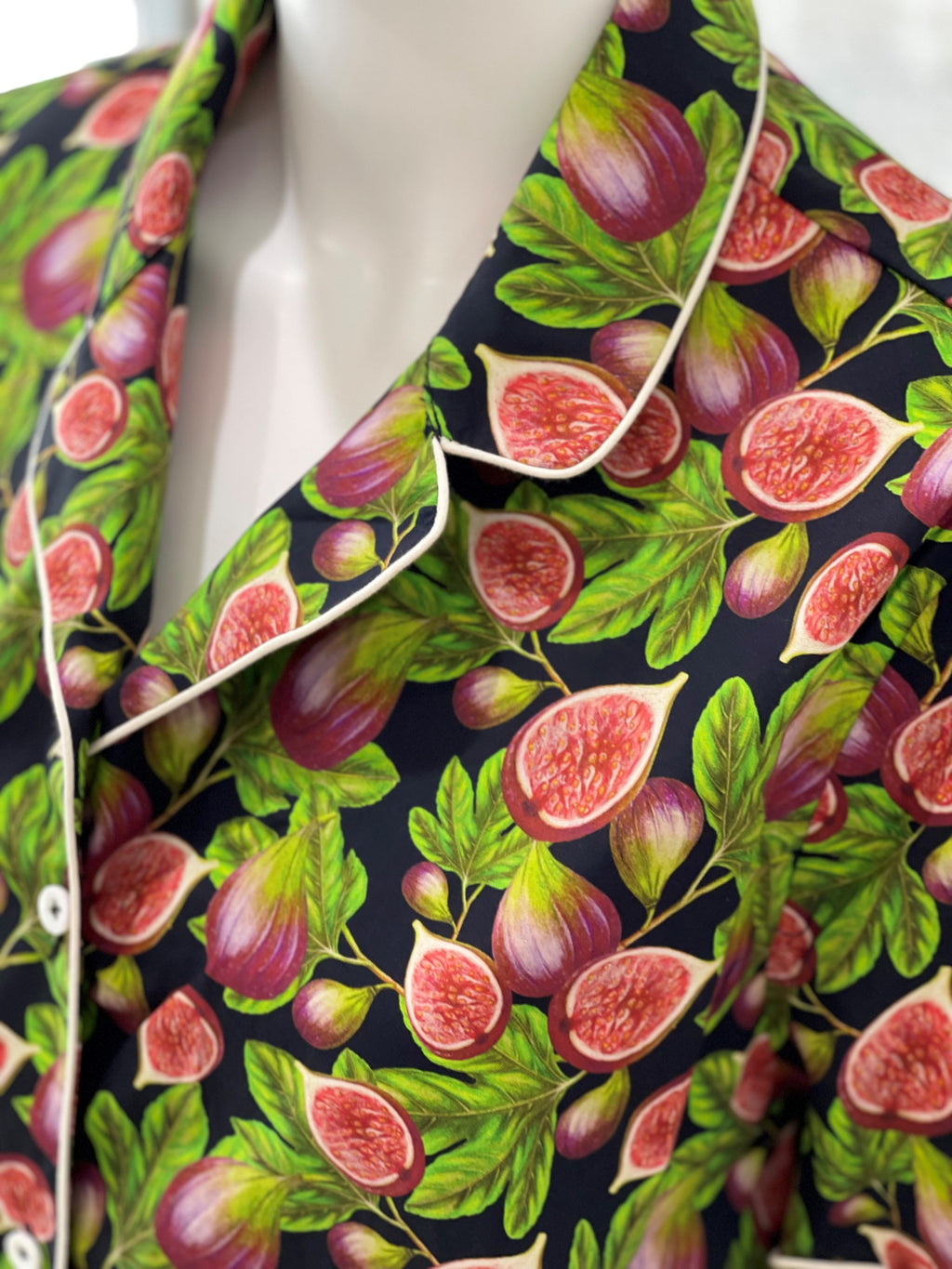 FIGS Short Sleeve Button Sleep Shirt