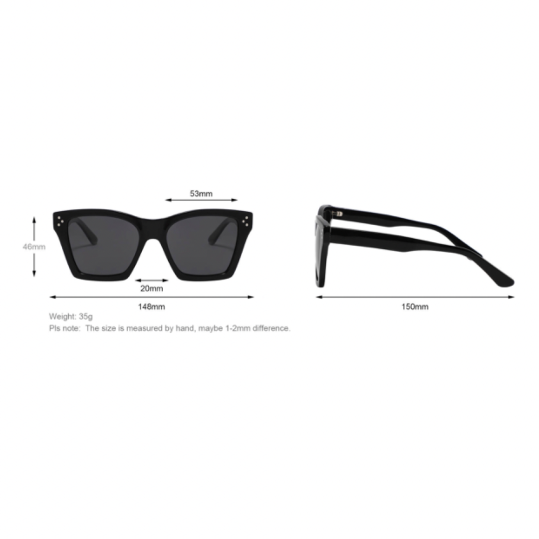 XENA Sunglasses CLASSIC BLACK