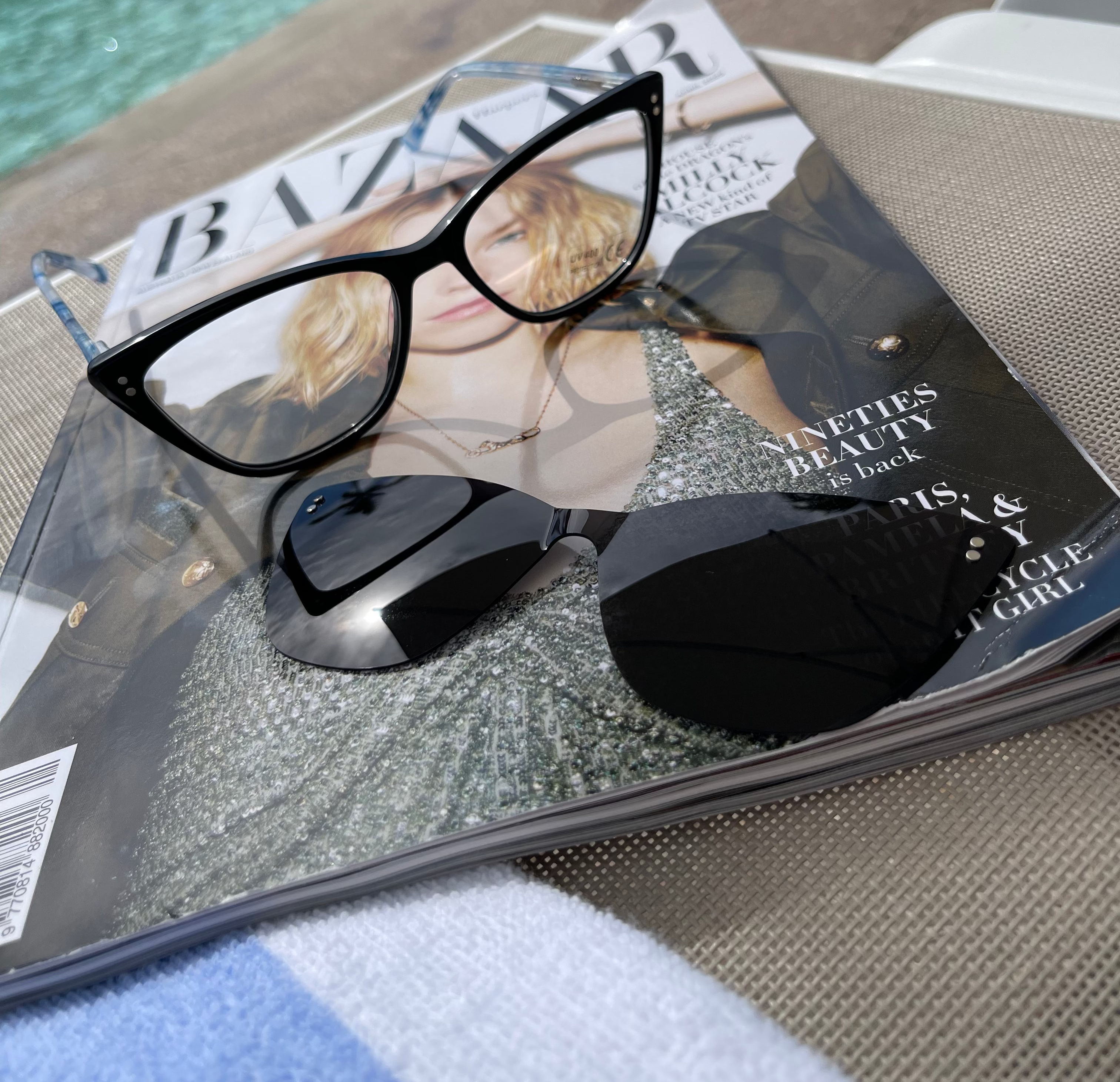 BONITA Magnetic Sunglasses BLUE