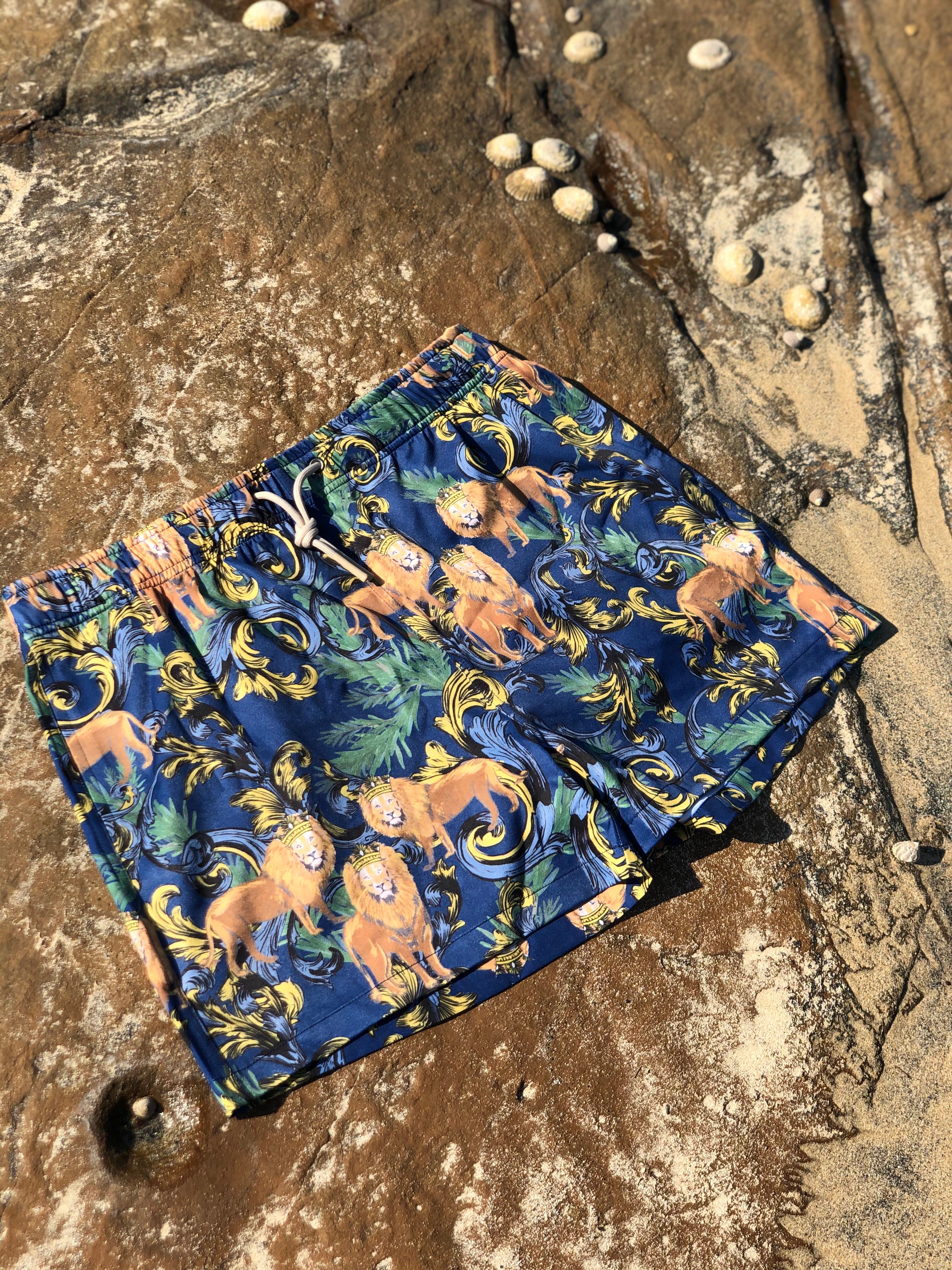 Kralj Mens Euro Style Swim Beach Shorts by Plivati Swimwear