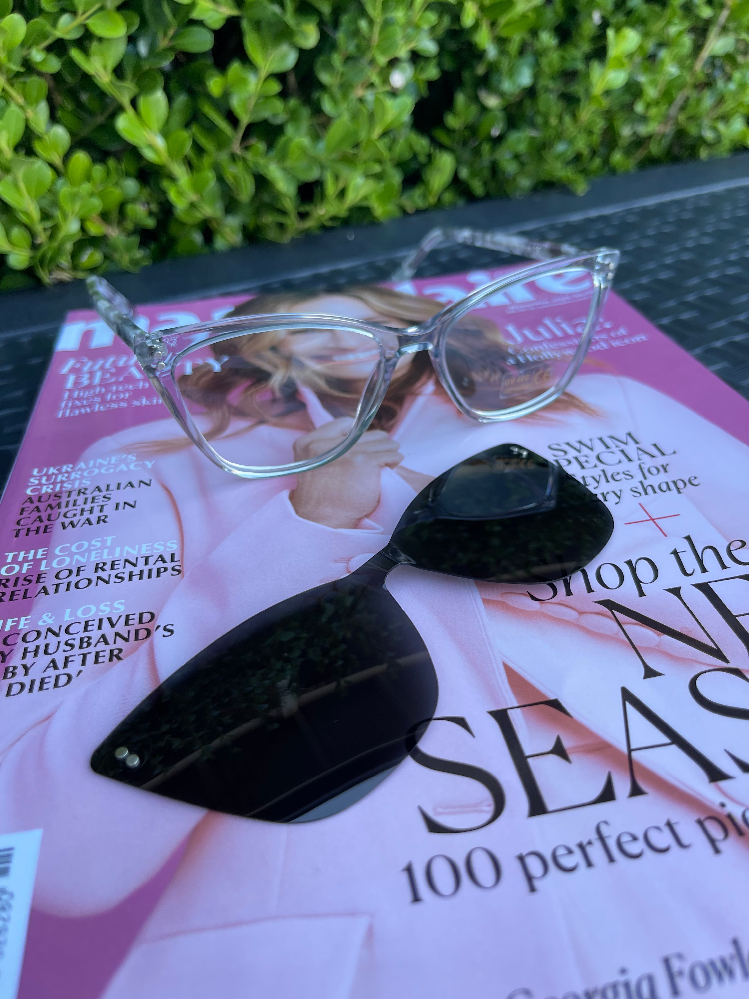 BONITA Magnetic Sunglasses GREY