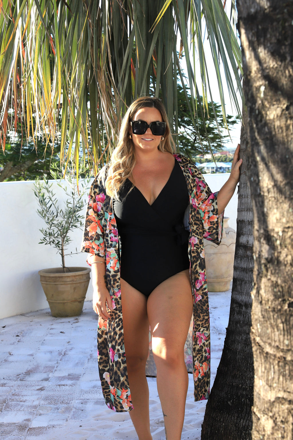 (Pre-Order) KOLINDA One Piece Swimsuit - Reimagined Black