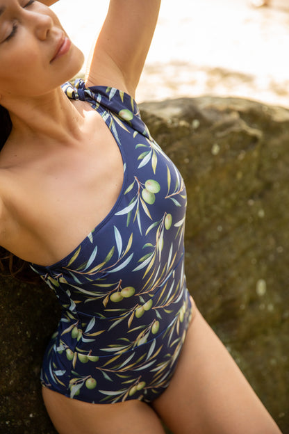 MASLINA One Shoulder, One Piece Swimsuit