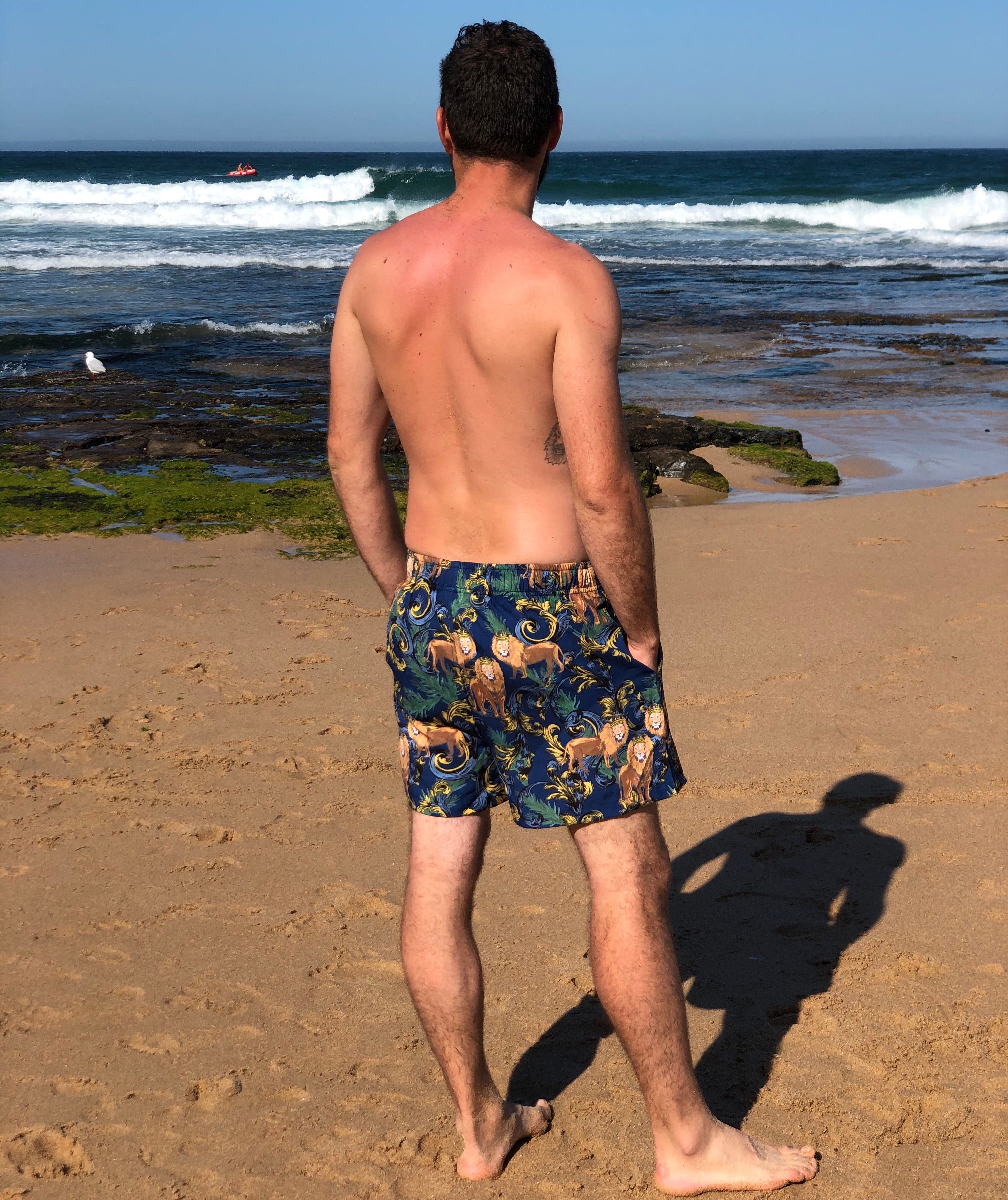 Kralj Mens Euro Style Swim Beach Shorts by Plivati Swimwear